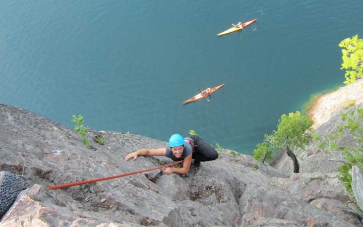 adults only rock climbing trip